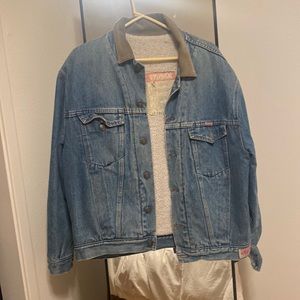 VINTAGE Sherpa Denim Jacket
